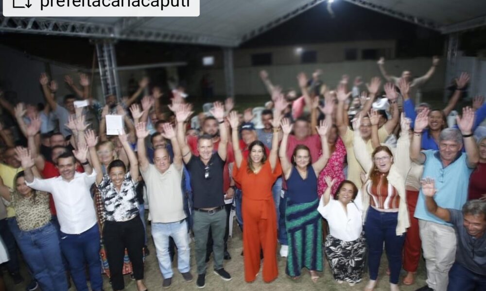 Carlas Caputi e Machado reúnem 13 partidos em encontro com pré-candidatos ao Legislativo