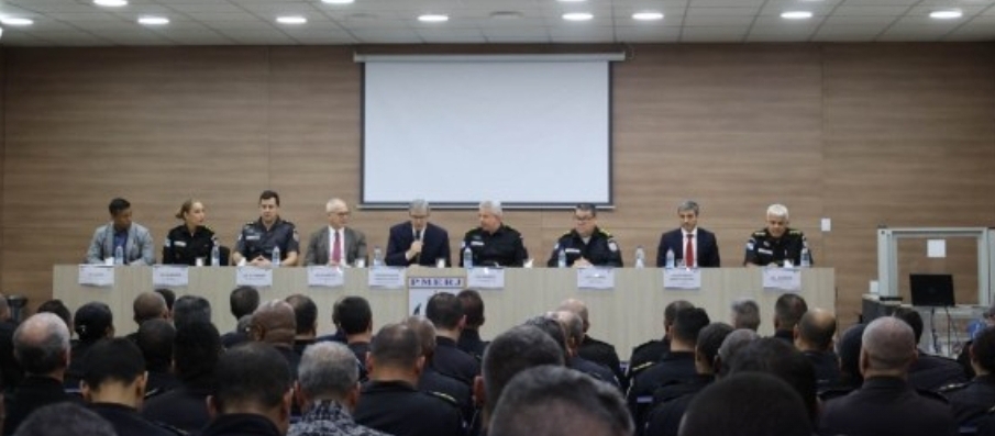 Presidente do TRE-RJ reúne-se com a cúpula da Polícia Militar