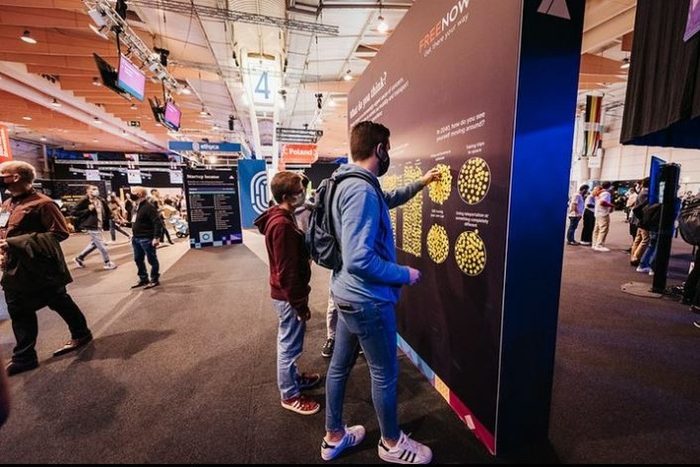 Web Summit, o maior evento de tecnologia e inovação do mundo, começa nesta segunda no Rio. (Imagem de 2022) — Foto: Divulgação