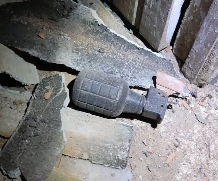 Granada é explodida após atuação da Core em São Francisco do Itabapoana