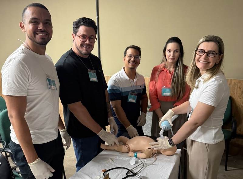 Campos recebe capacitação em reanimação neonatal para mais de 150 profissionais de saúde