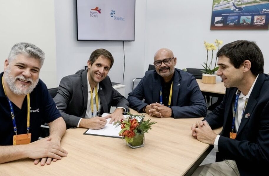 Porto do Açu e OceanPact assinam acordo para expansão de base de serviços marítimos