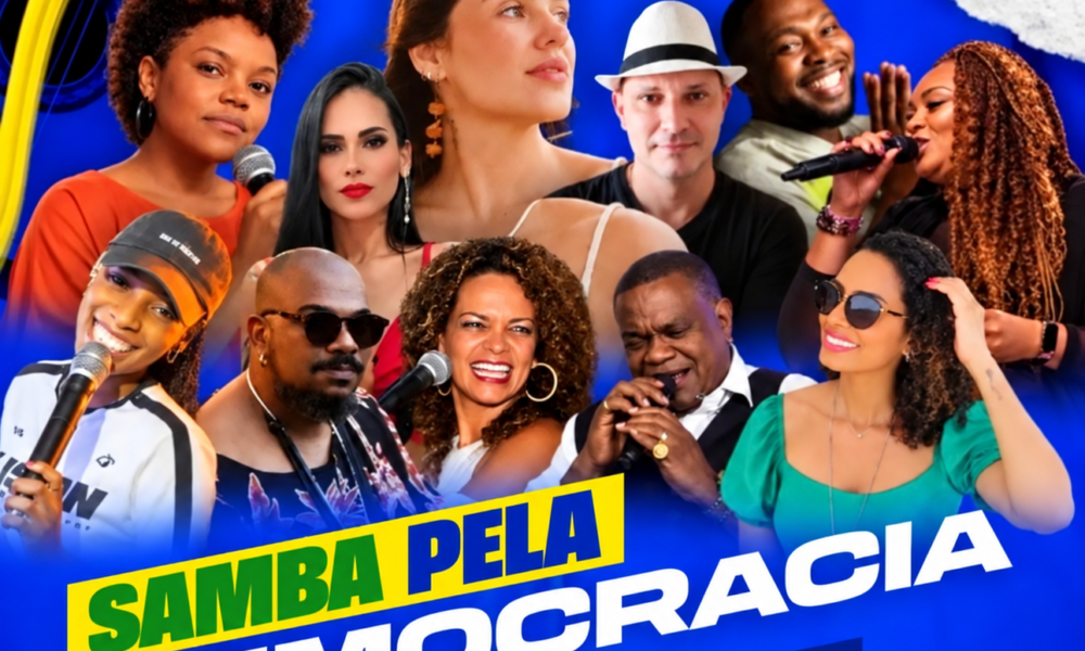 Sambistas e DJs fazem ato pela democracia nesta quinta-feira em Campos