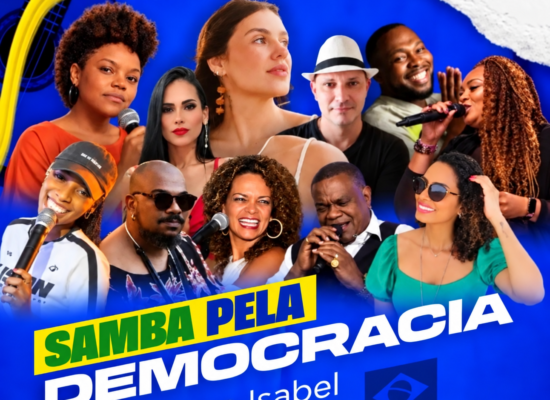 Sambistas e DJs fazem ato pela democracia nesta quinta-feira em Campos